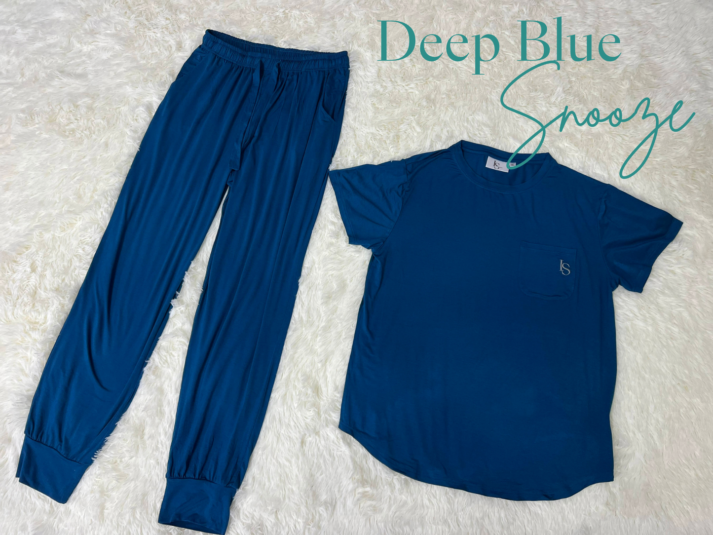 Deep Blue Snooze Set